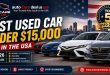 The Best Used Car Under $15,000 in the USA
