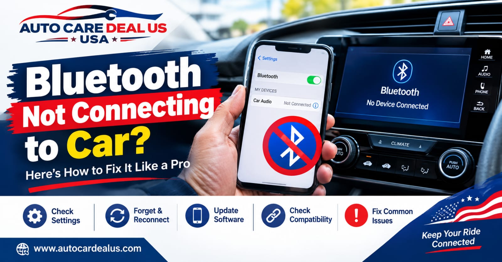  Bluetooth Not Connecting to Car