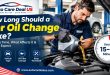 How Long Should a Car Oil Change Take?